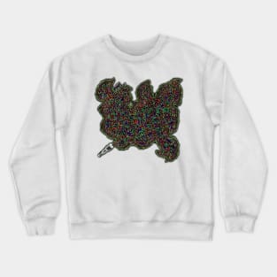 Dream telescope (dark version) Crewneck Sweatshirt